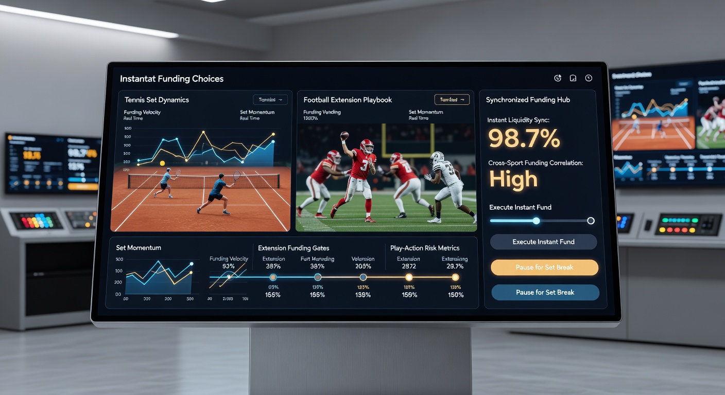 Smartphone-Display mit synchronisierten Wetten in einer Fußball-Verlängerung und Casino-Runde