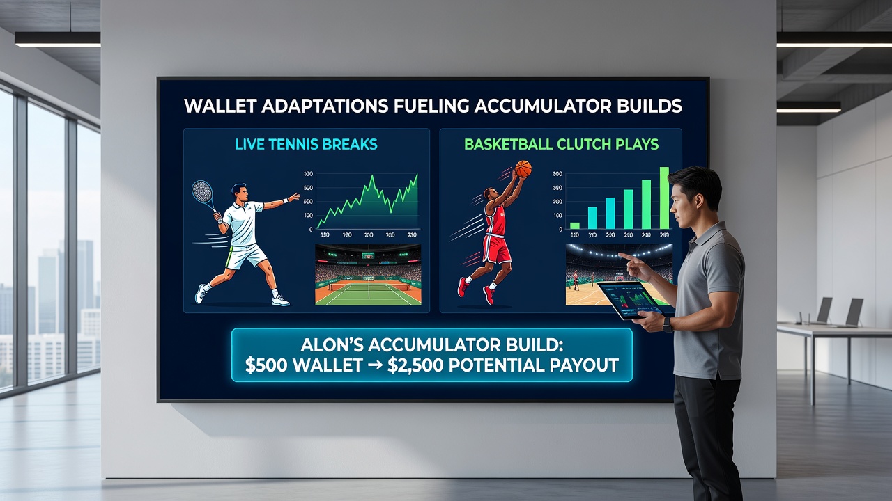 Mobile Schnittstellen verbinden Sportwetten mit Casino-Funktionen für nahtlose Akkumulator-Builds